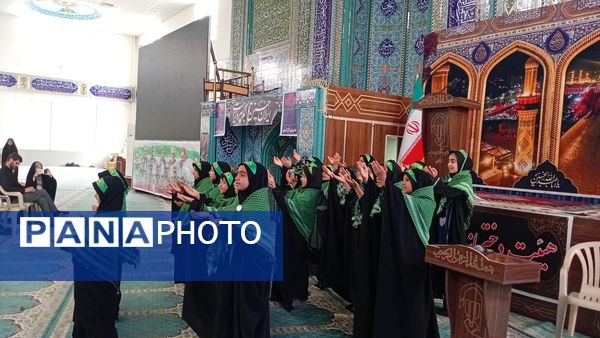 ویژه برنامه‌ شهادت حضرت رقیه(س) در شهرستان لردگان 