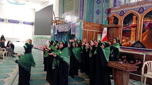 ویژه برنامه‌ شهادت حضرت رقیه(س) در شهرستان لردگان 