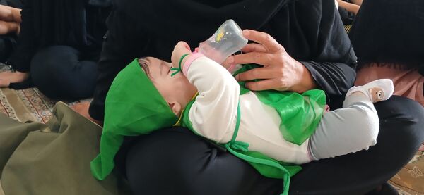 همایش شیرخوارگا‌ن حسینی در محمدشهر کرج