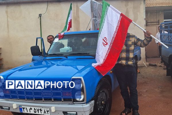 توزیع تجهیزات ورزشی به مدارس استان فارس