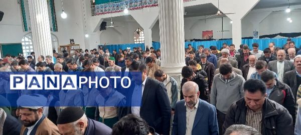 اقامه نماز عید فطر در شهرآشخانه