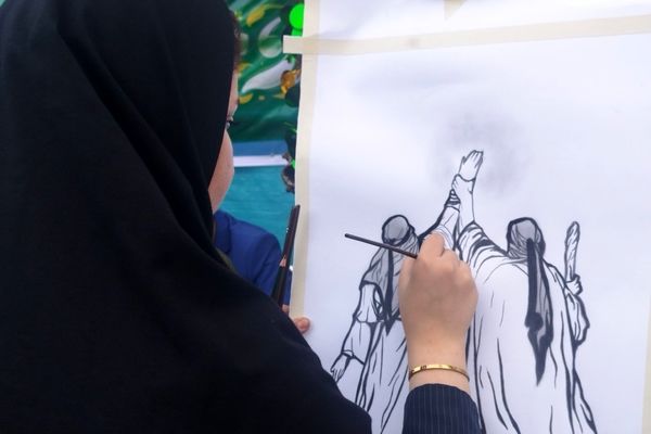 مهمانی بزرگ عید غدیر در گلوگاه 