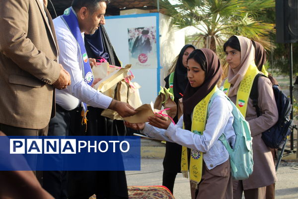 پنجمین روز از اردوی تمشک هرمزگان در اردوگاه سرخون بندرعباس