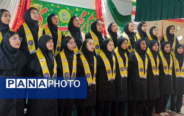 جشن ستارگان در دبیرستان مهر نیشابور