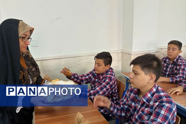 «جشن جوانه‌ها» ویژه دانش آموزان پایه هفتم در مدرسه دانشمند شهرستان پردیس