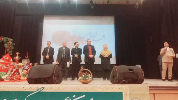 یلدای هنری با حضور هنرمندان در کانون ارشاد شهرستان خلیل آباد 
