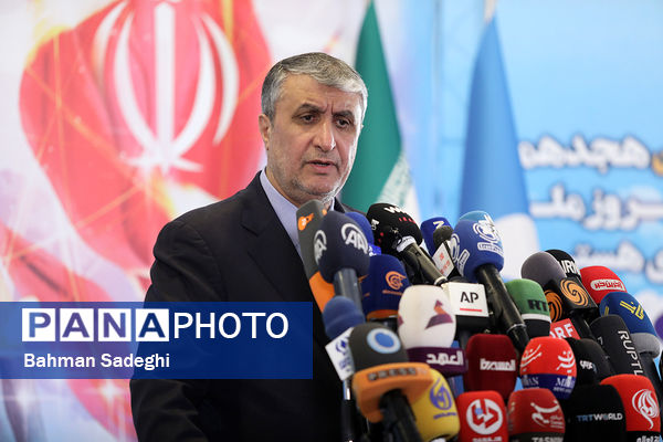 نشست خبری رئیس سازمان انرژی اتمی
