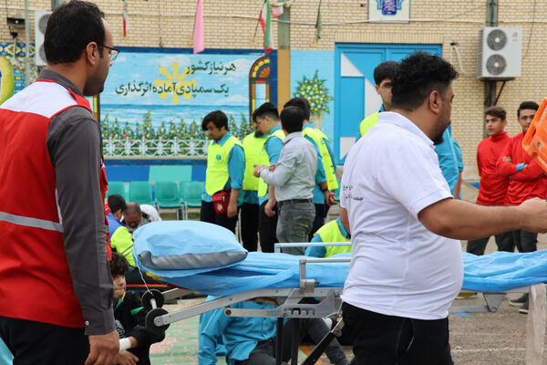بیست و ششمین مانور سراسری زلزله و ایمنی در بوشهر