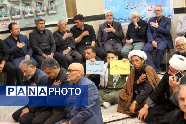 ملکان در سوگ شهدا؛ فریاد وحدت علیه جنایت صهیونیستی