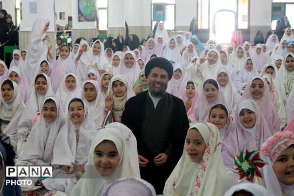جشن پیمان آسمانی دانش‌آموزان نظرآباد