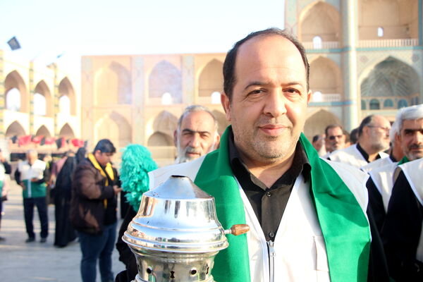 کاروان نمادین حضور امام رضا (ع) در یزد