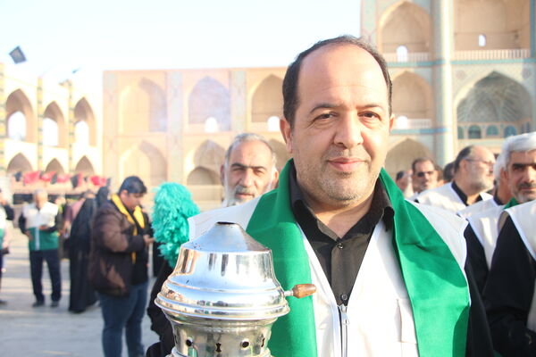 کاروان نمادین حضور امام رضا (ع) در یزد