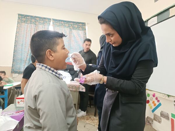 اجرای طرح وارنیش تراپی در مدارس شهرستان قدس