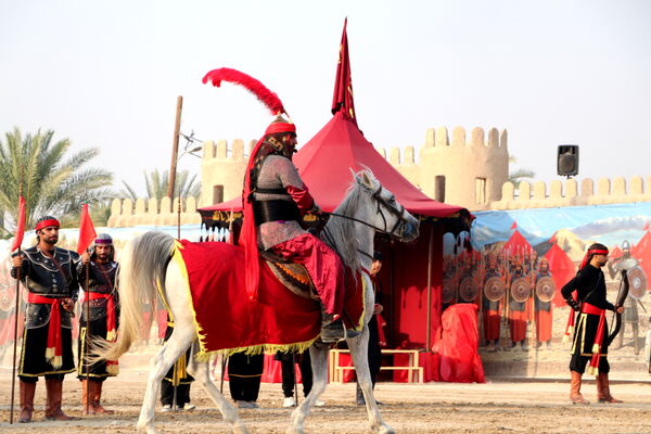 بازآفرینی نوجوان کربلا زیر آسمان لامرد