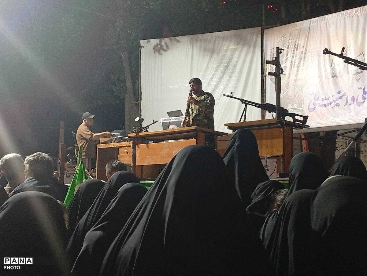 آموزش استفاده از سلاح «جان‌فدایان» در شهرستان نظرآباد 