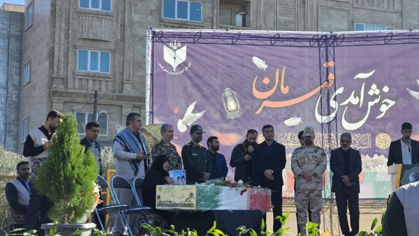 شهید گمنام در اداره کل آموزش پرورش استان گلستان آرام گرفت
