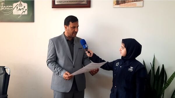 پویش پشتیبانی از جبهه مقاومت لبنان و فلسطین در اداره‌کل آموزش‌ و پرورش استان خراسان رضوی