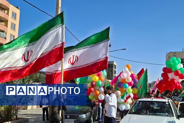 خوشحالی و شادی‌پیمایی در جشن تولد امام مهربان
