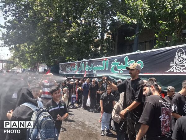 راهپیمایی جاماندگان اربعین در تهران 
