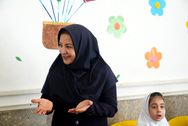 بهار کودکی در آستانه مهر؛ شکوفه‌های دبستان شمیم فاطمه