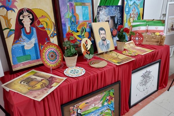 نمایشگاه دهه فجر اداره آموزش و پرورش رباط‌کریم