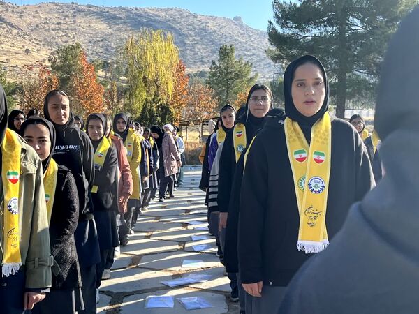 اردو تمشک در اردوگاه شهید دستغیب شیراز