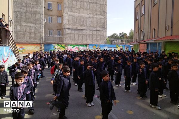 نخستین چهارشنبه امام رضایی در آموزشگاه شاهد چهاردانگه