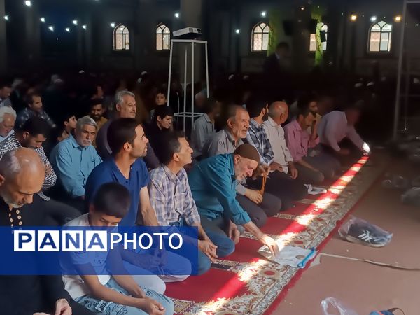 نماز جمعه با حضور پرشور مردم ولایتمدار نیشابور 