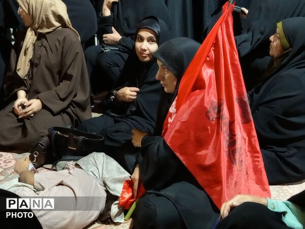 مردم و حال‌وهوای زنده‌ بلوار فضل در شب
