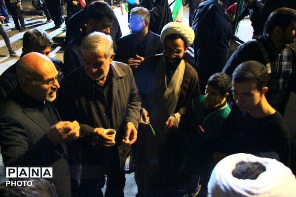حضور و بازدید مسئولان استانی از موکب‌های آموزش و پرورش