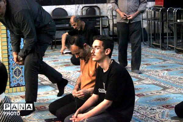 عزاداری دهه دوم محرم الحرام در مسجد جامع رودهن