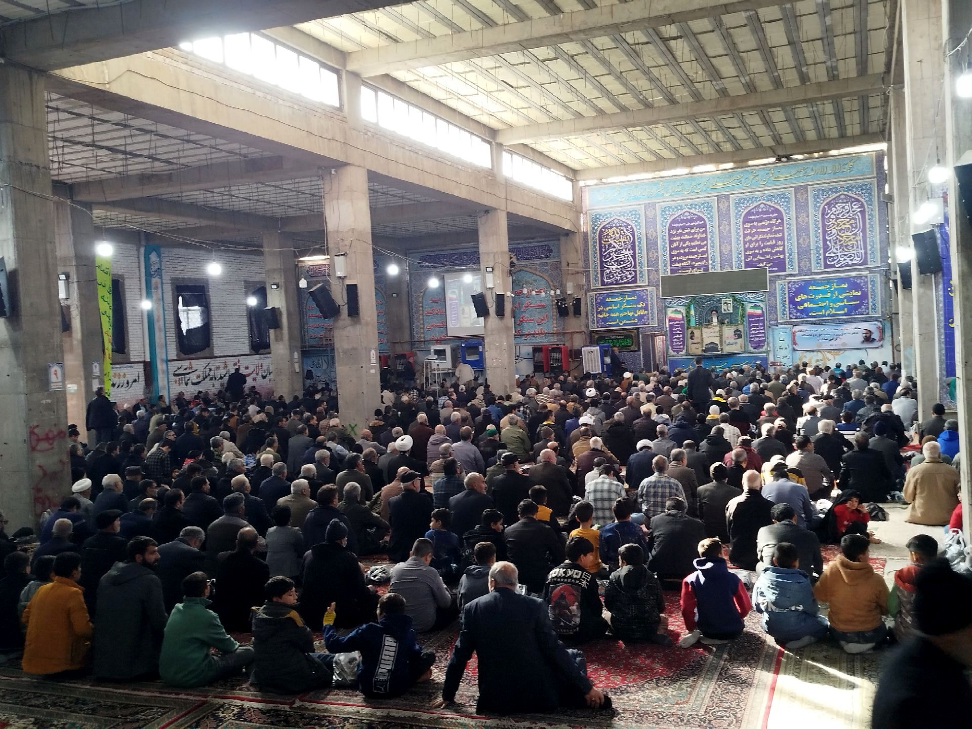 اولین نماز جمعه عبادی سیاسی ماه رجب در نیشابور 