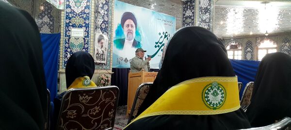 بزرگداشت شهید رئیسی با حضور پیشتازان سازمان دانش‌آموزی