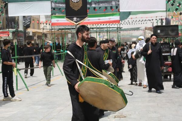 جلوه‌هایی از عزاداری تاسوعای حسینی در قم