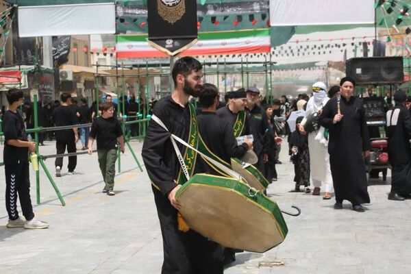 جلوه‌هایی از عزاداری تاسوعای حسینی در قم