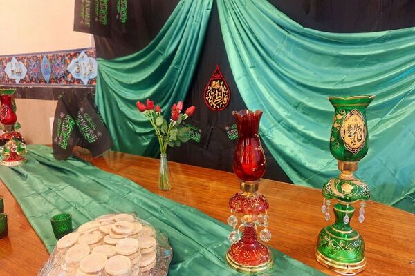 مراسم عزاداری نوگلان فاطمی در دارالقرآن حجت الاسلام قرائتی