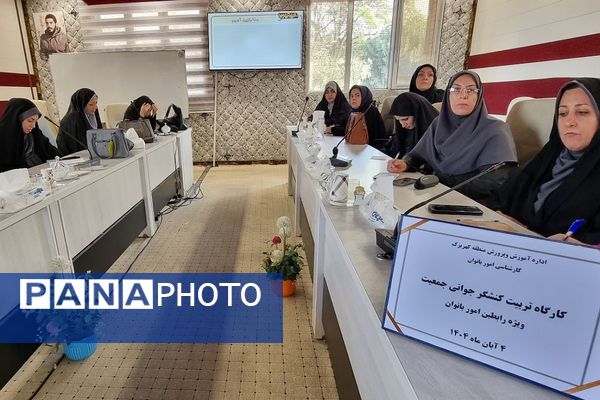 کارگاه "تربیت کنشگر جوانی جمعیت" ویژه رابطین امور بانوان مدارس منطقه کهریزک 