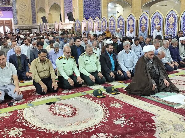 نماز جمعه شهرستان دارالصابرین بم 