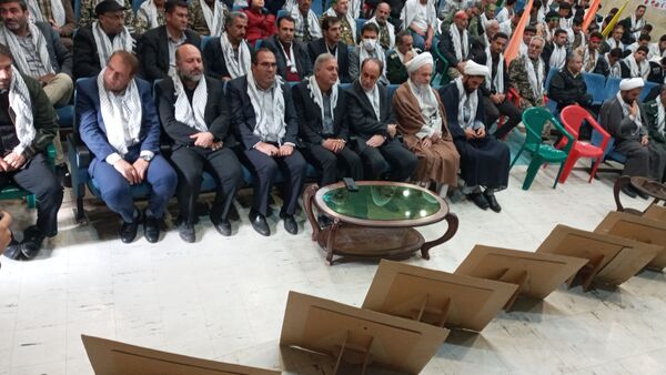 گردهمایی بزرگ بسیجیان در اسدآباد با حضور نمایندگان مجلس و امام جمعه