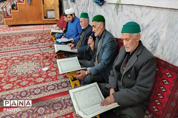 قرائت قرآن در شب بیست سوم ماه مبارک رمضان مسجد جامع شهر بار 
