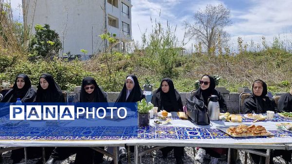 آیین کلنگ‌زنی دبیرستان دخترانه افراسیابی در محمود‌آباد 