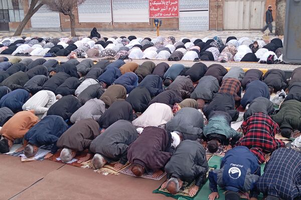 نماز عید فطر در شهرستان قروه