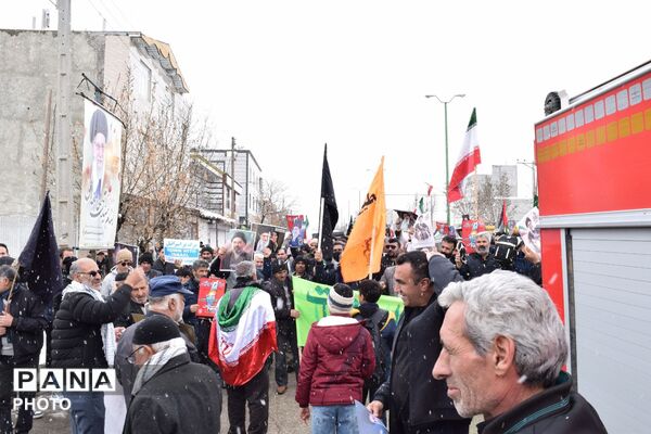 حضور پرشور مردم گل تپه در راهپیمایی روز جهانی قدس