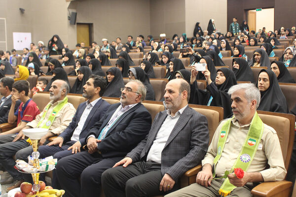 آیین بزرگداشت سالروز تاسیس سازمان دانش‌آموزی در قم-1