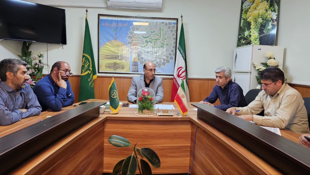 برگزاری جلسه کمیته فنی با محوریت جهش تولید در دیمزار ها و کشت پاییزه شهرستان فاروج 