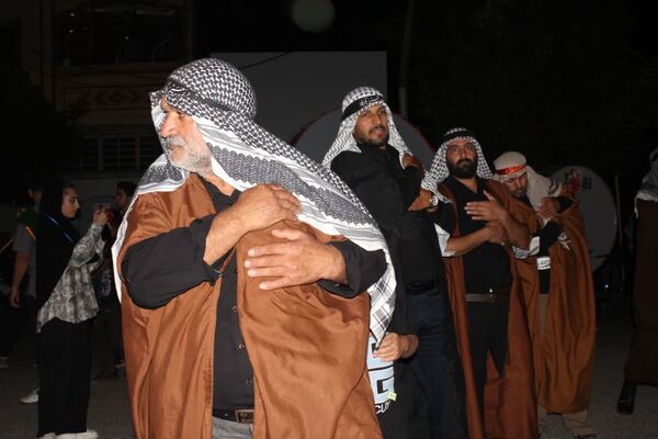 عزاداری نمادین قوم بنی اسد در گلوگاه 