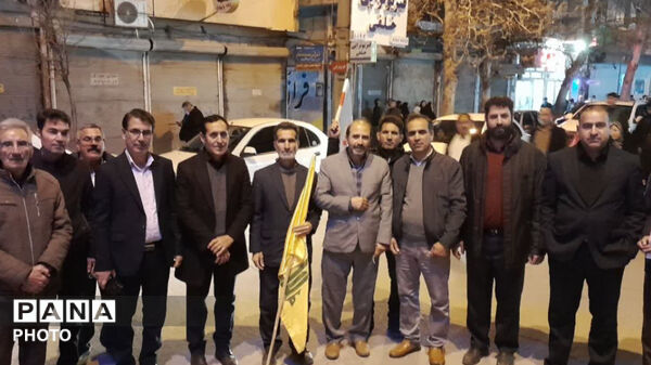 قرار شبانه نماد ایستادگی و همدلی میدان امام (ره) شهرستان کوهدشت