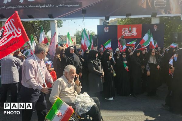 راهپیمایی جان‌فدایان ایران در شیراز - 3