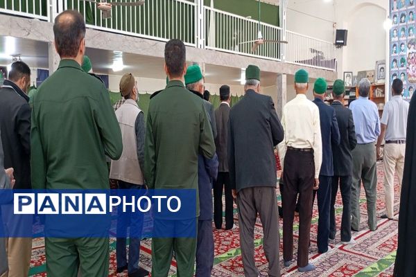 اقامه نماز جمعه همزمان با وفات حضرت معصومه (س) در مسجد جامع شهر بار نیشابور