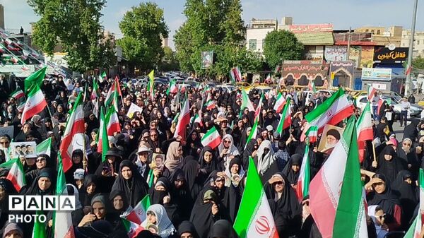 نمایش اقتدار و حمایت جان فدائیان امام رضایی ورامین